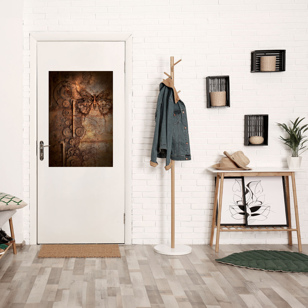 MECHANICAL BUTTERFLY Peel and Stick Vertical Poster