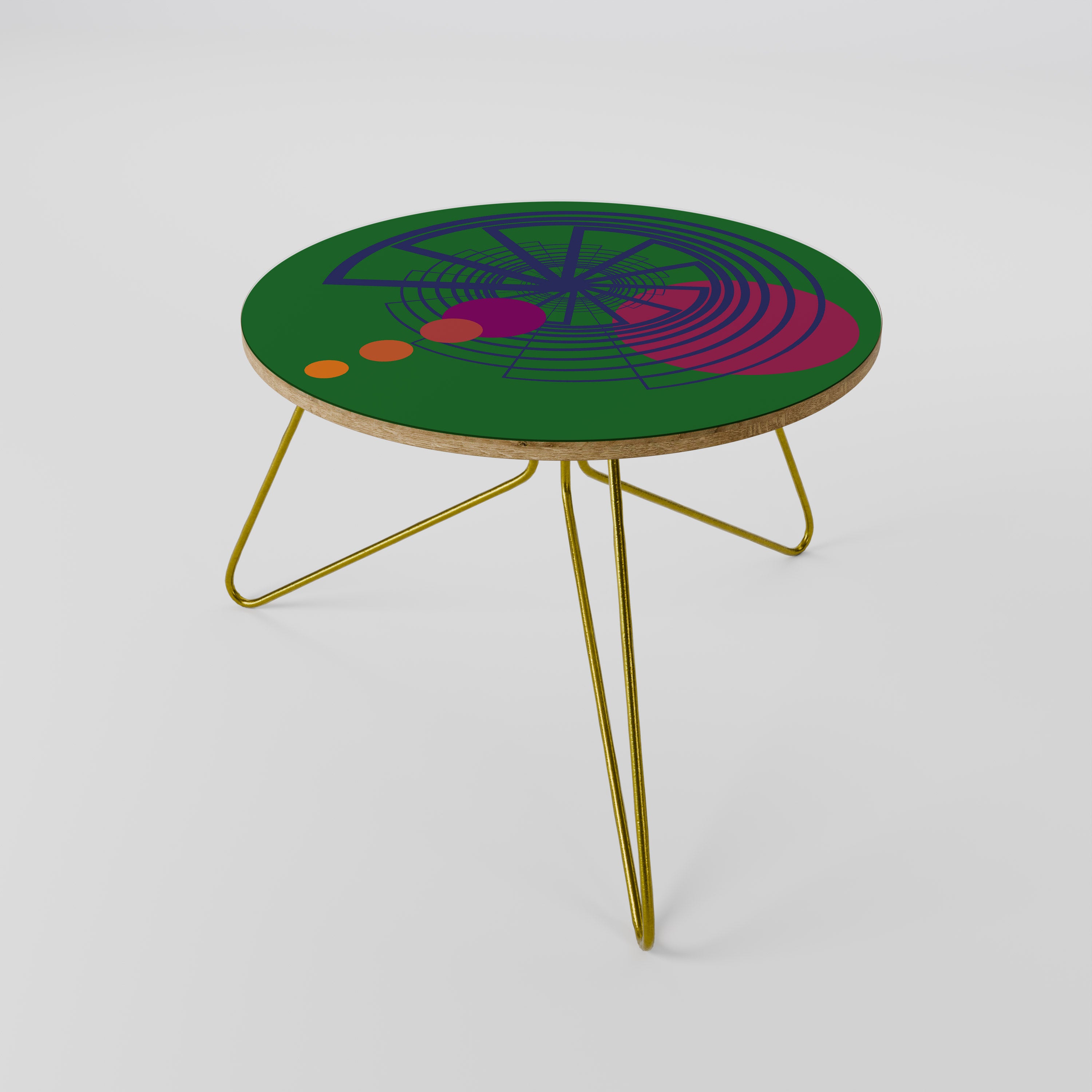 VIVID COLORWHEEL Mesa de centro