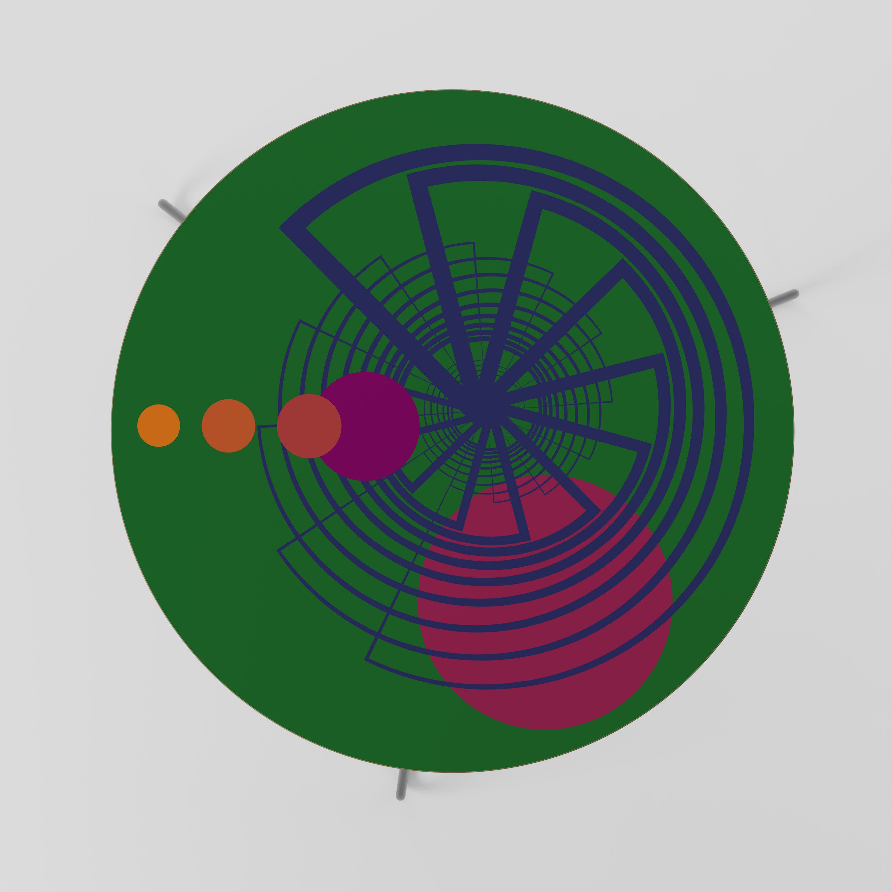 Mesa de centro VIVID COLORWHEEL 69