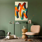 RIBBON REVERIE Póster Vertical Adhesivo