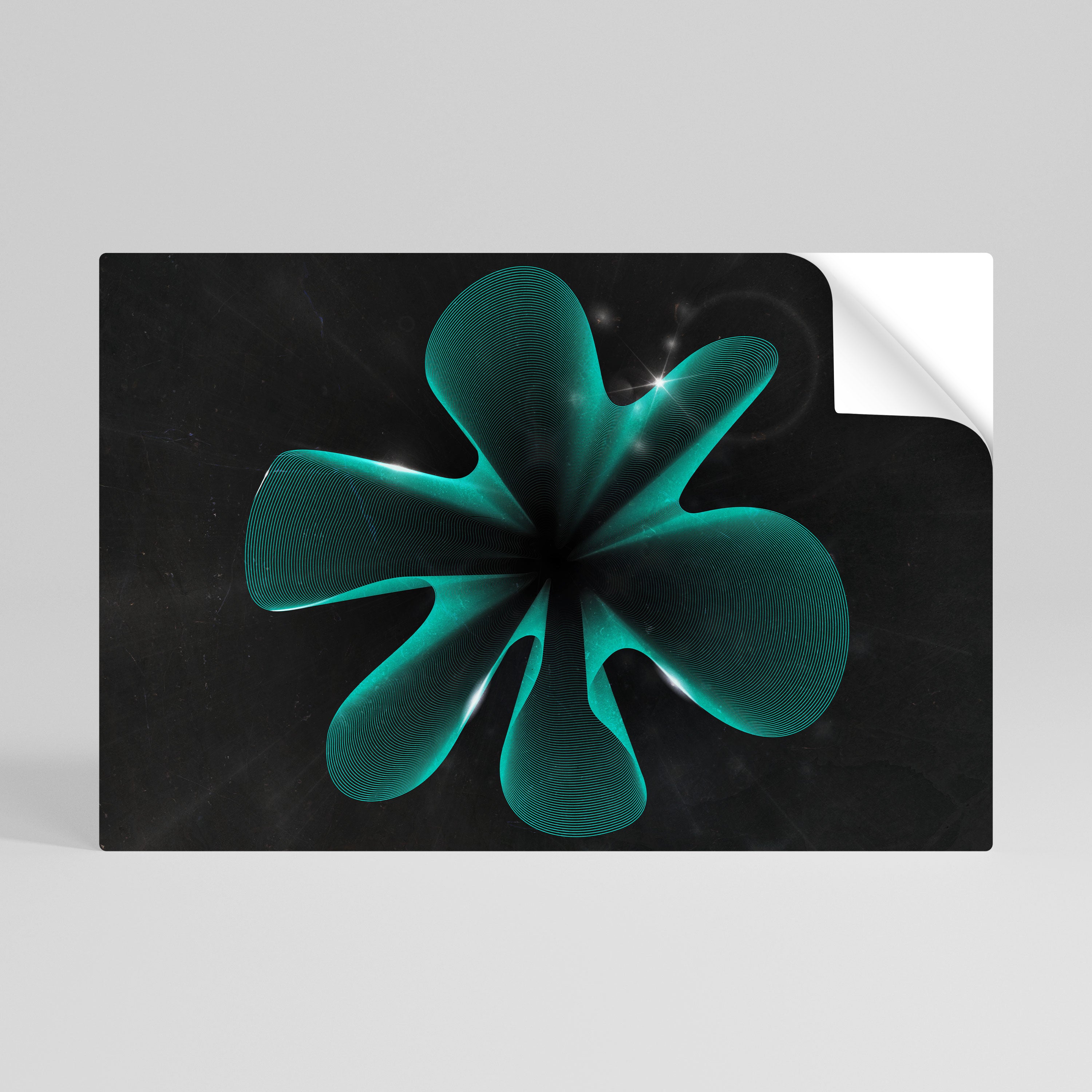 Póster horizontal autoadhesivo ILUSIÓN ELÉCTRICA