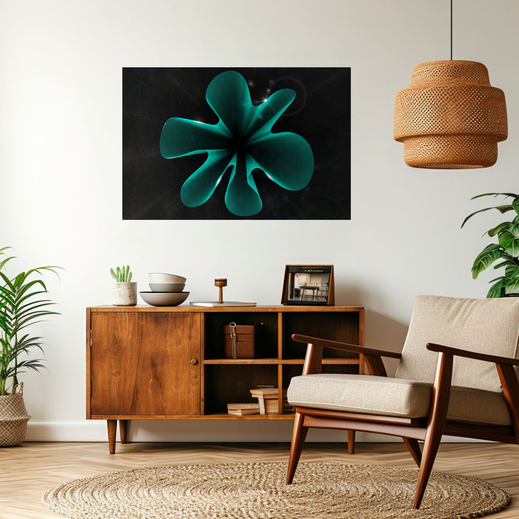 Póster horizontal autoadhesivo ILUSIÓN ELÉCTRICA