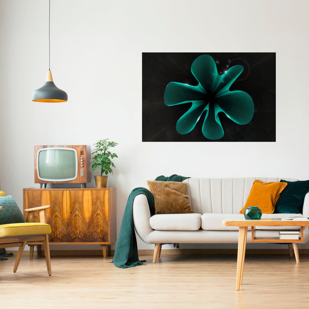 Póster horizontal autoadhesivo ILUSIÓN ELÉCTRICA