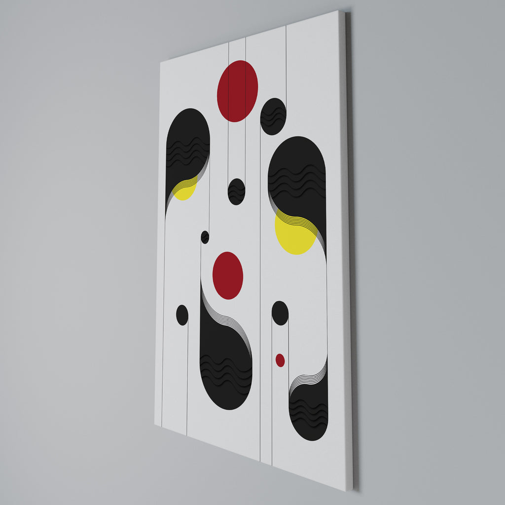 DOT-TO-DOT LULLABY Cuadro en lienzo vertical