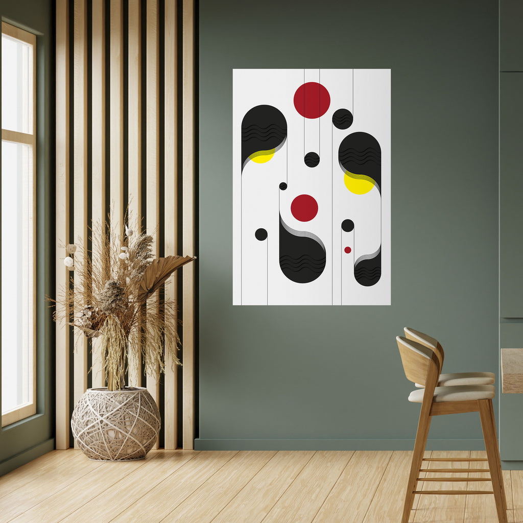 DOT-TO-DOT LULLABY Peel and Stick Vertical Poster