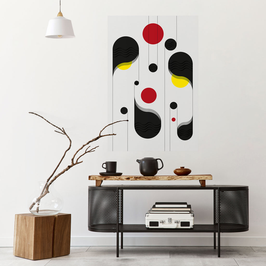 DOT-TO-DOT LULLABY Peel and Stick Vertical Poster