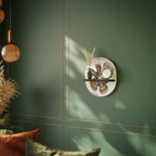 NOSTALGIC ECHOES [ENG] Estante Ovalado Decorativo en Acabado Negro