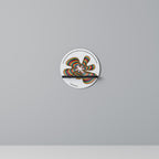 NOSTALGIC ECHOES [ENG] Estante Redondo Decorativo en Acabado Negro