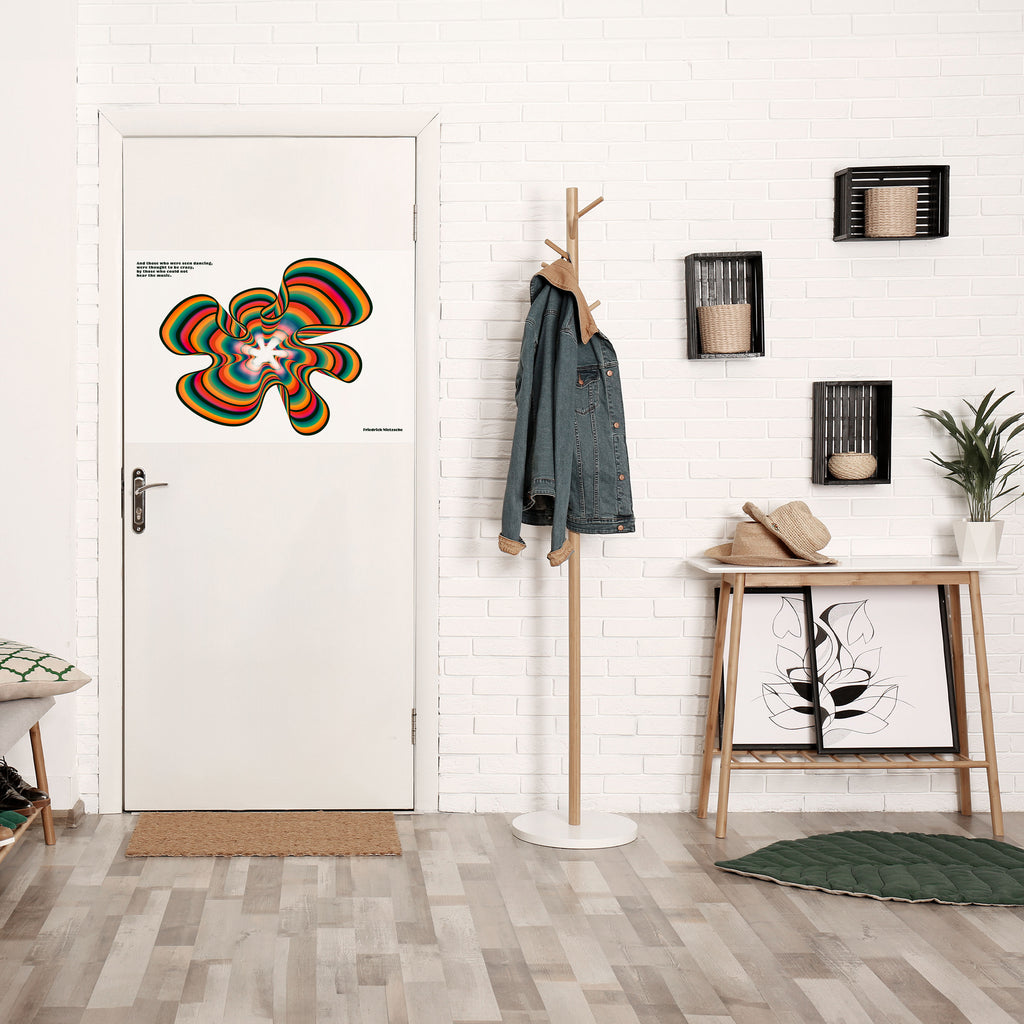 ECOS NOSTÁLGICOS [ESP] Póster horizontal autoadhesivo