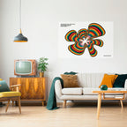 NOSTALGIC ECHOES [ENG] Peel and Stick Horizontal Poster