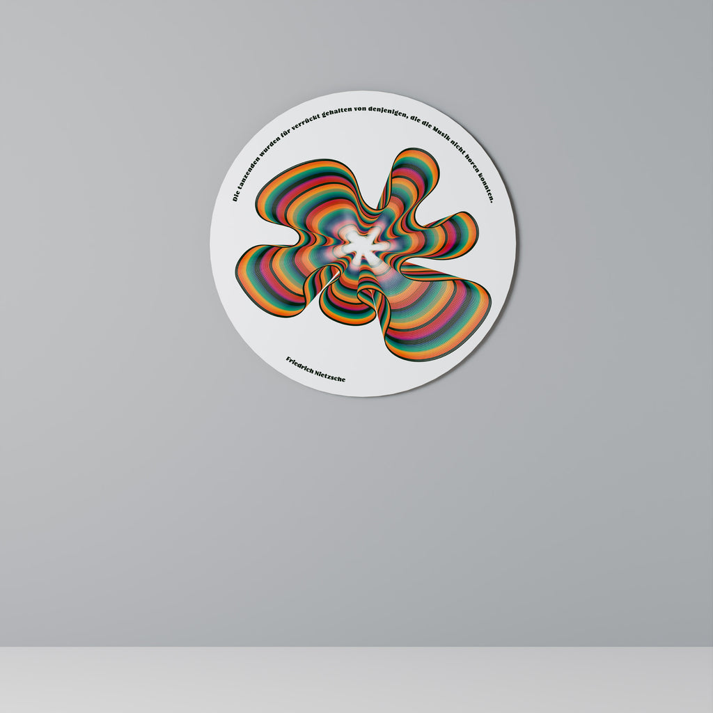 NOSTALGIC ECHOES [DE] Round Wall Art