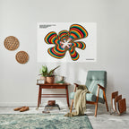 NOSTALGIC ECHOES [DE] Peel and Stick Horizontal Poster