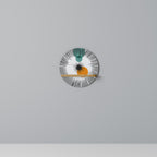 CHROMALINE CREATION Estante Redondo Decorativo en Efecto Roble