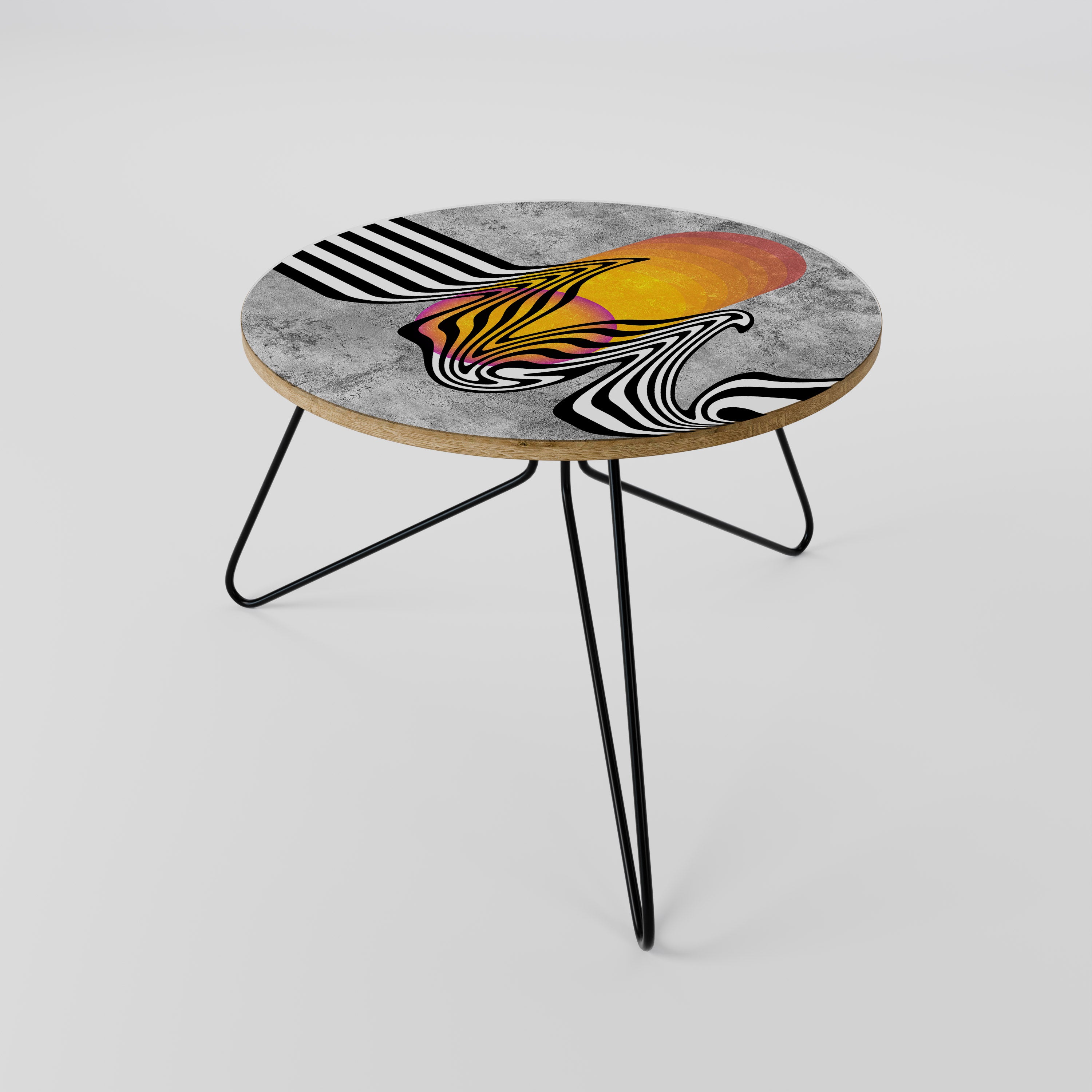 WHIMSICAL WAVES Coffee Table 60