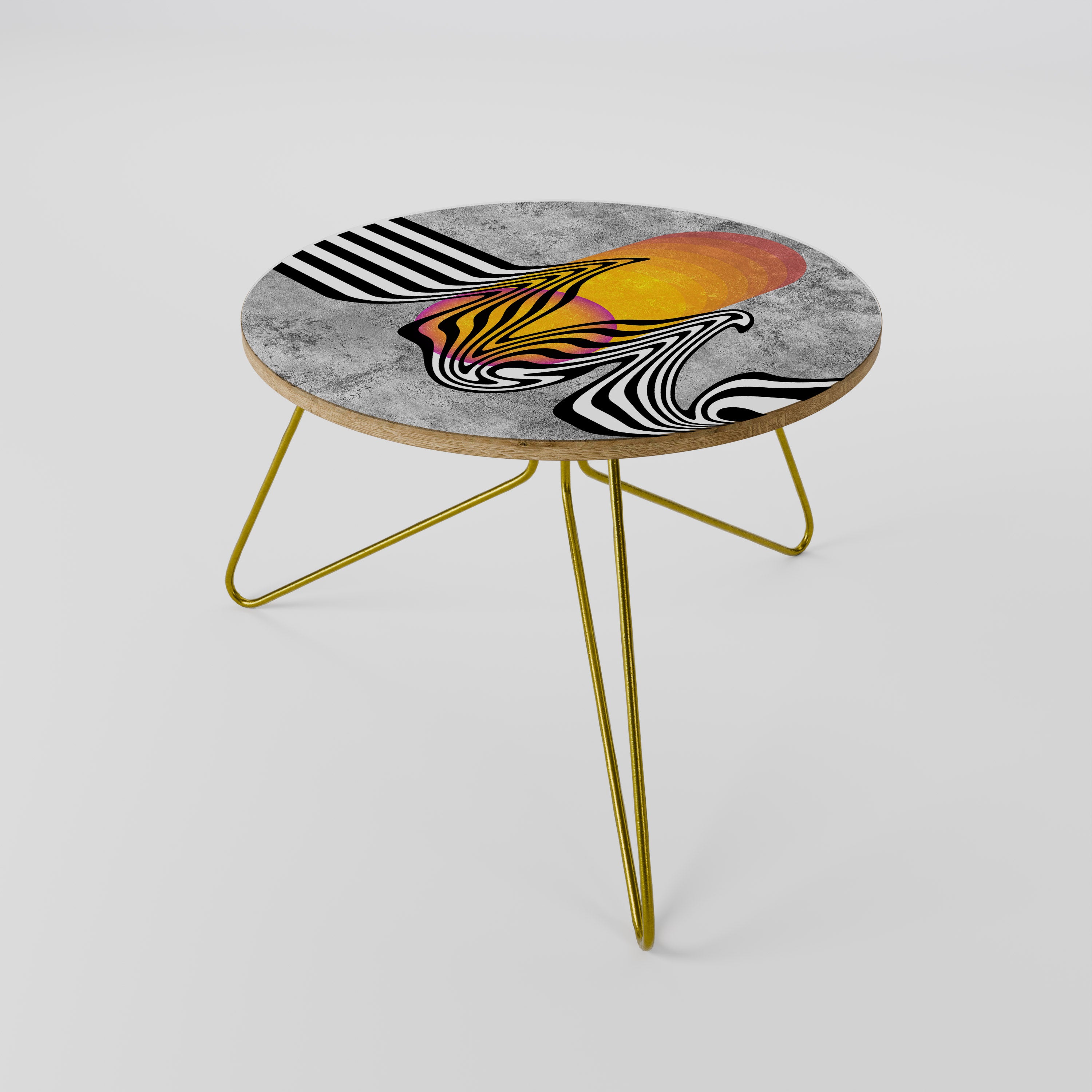 WHIMSICAL WAVES Coffee Table 60