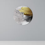 TREASURE THOUGHTS Decoración de Pared Redonda