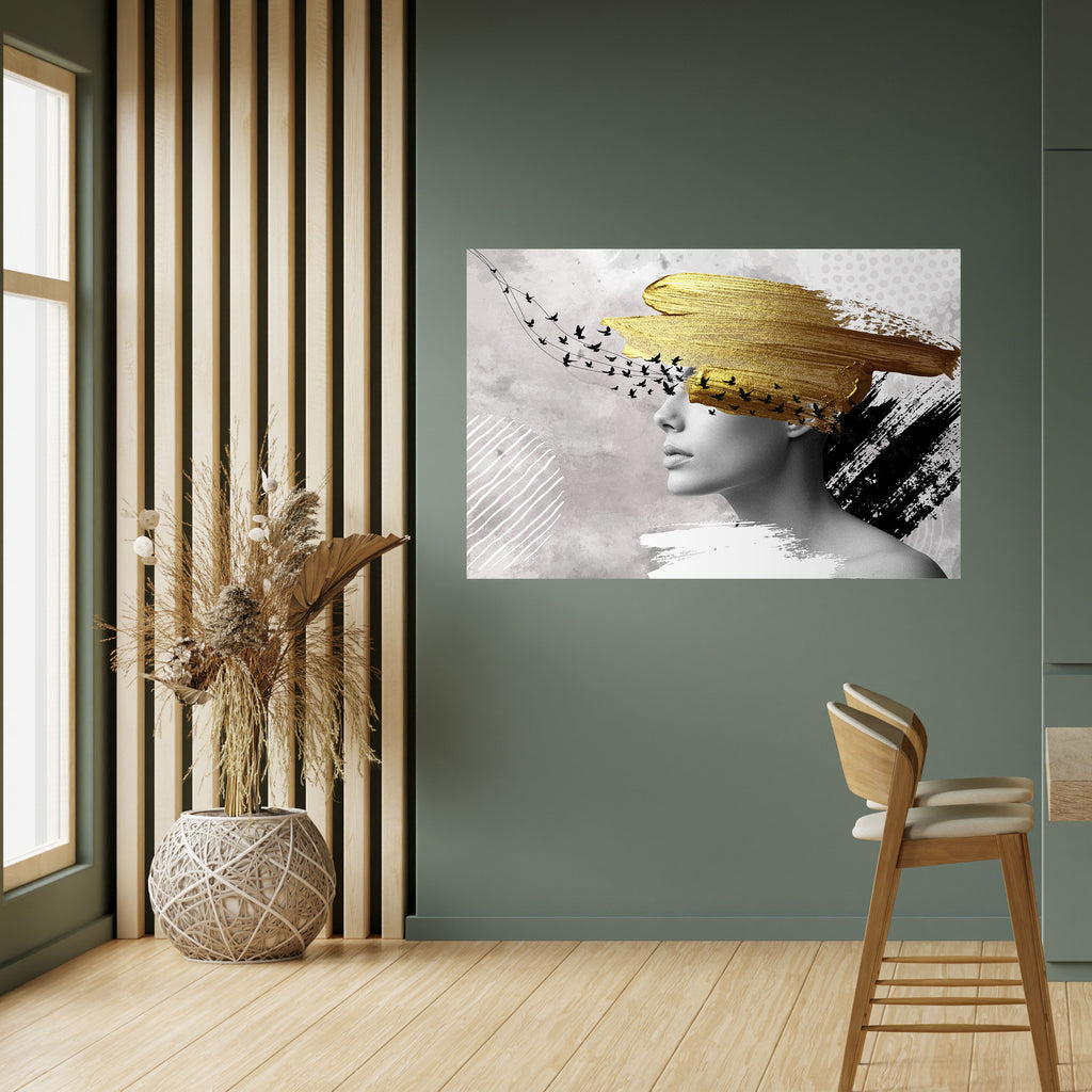 Póster horizontal autoadhesivo PENSAMIENTOS DEL TESORO