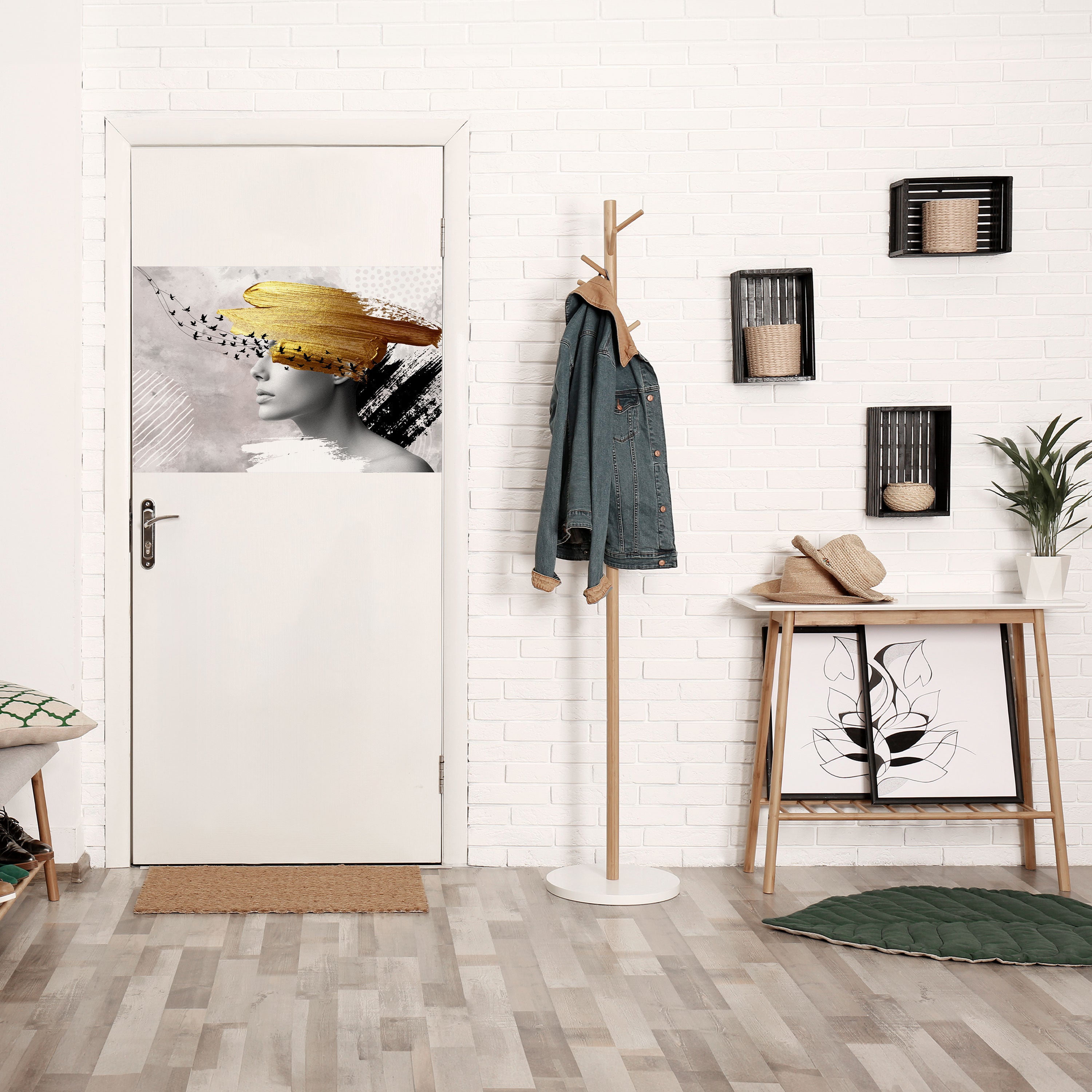 Póster horizontal autoadhesivo PENSAMIENTOS DEL TESORO