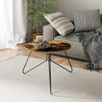 COPPERY EARTHQUAKE Mesa de centro