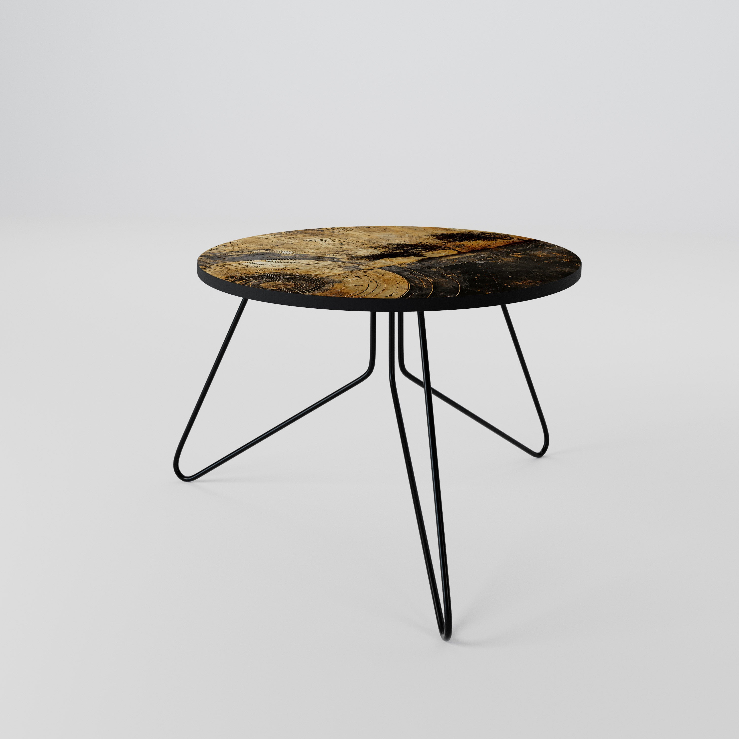 COPPERY EARTHQUAKE Coffee Table 60
