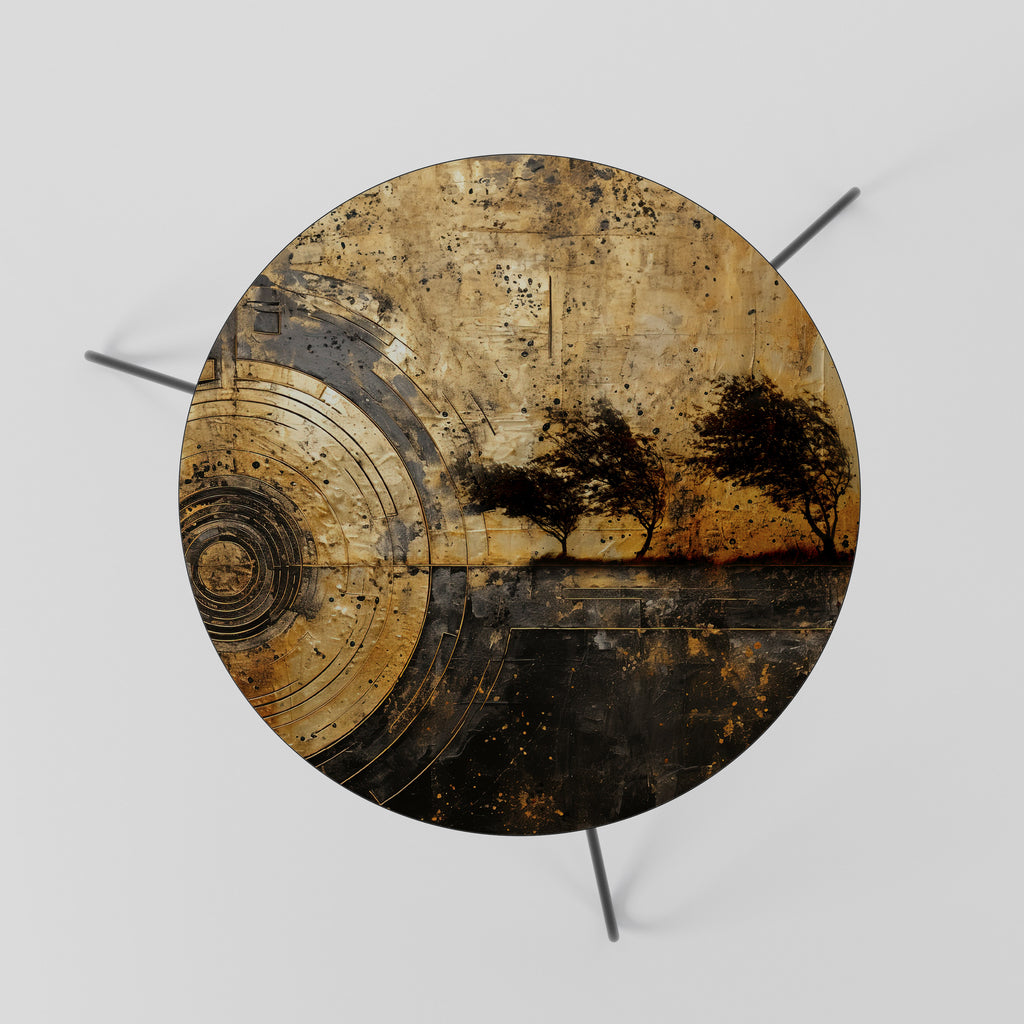 COPPERY EARTHQUAKE Coffee Table 60