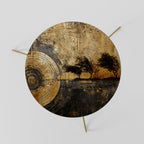 COPPERY EARTHQUAKE Coffee Table 60