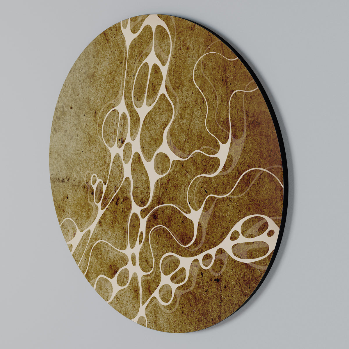 ARCANE ARRAY Arte de pared redondo