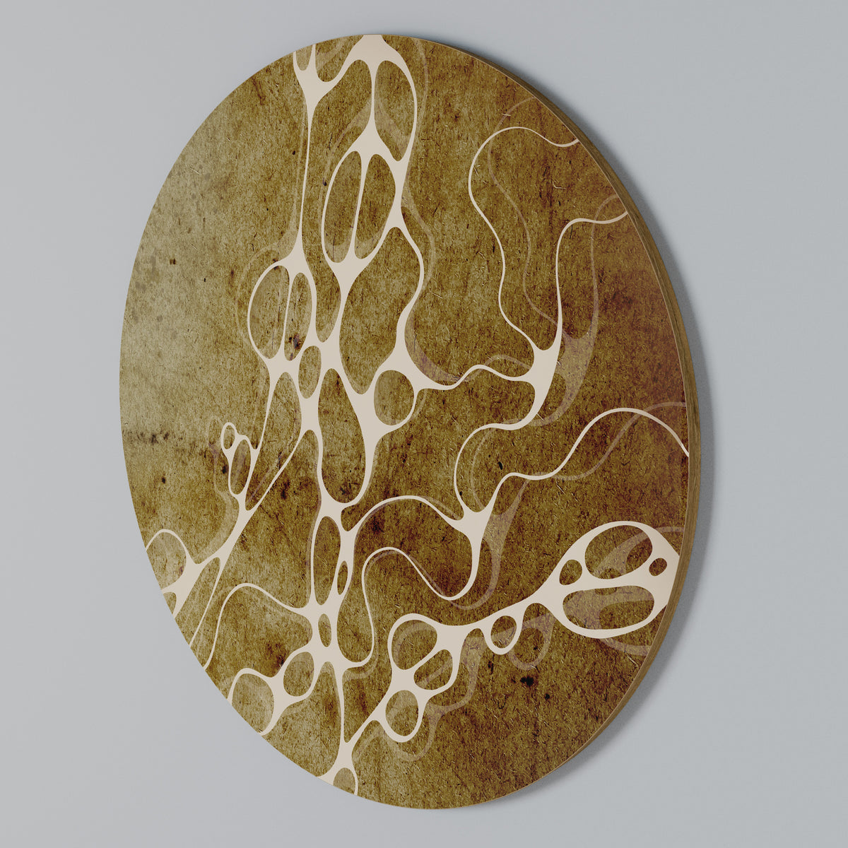 ARCANE ARRAY Arte de pared redondo