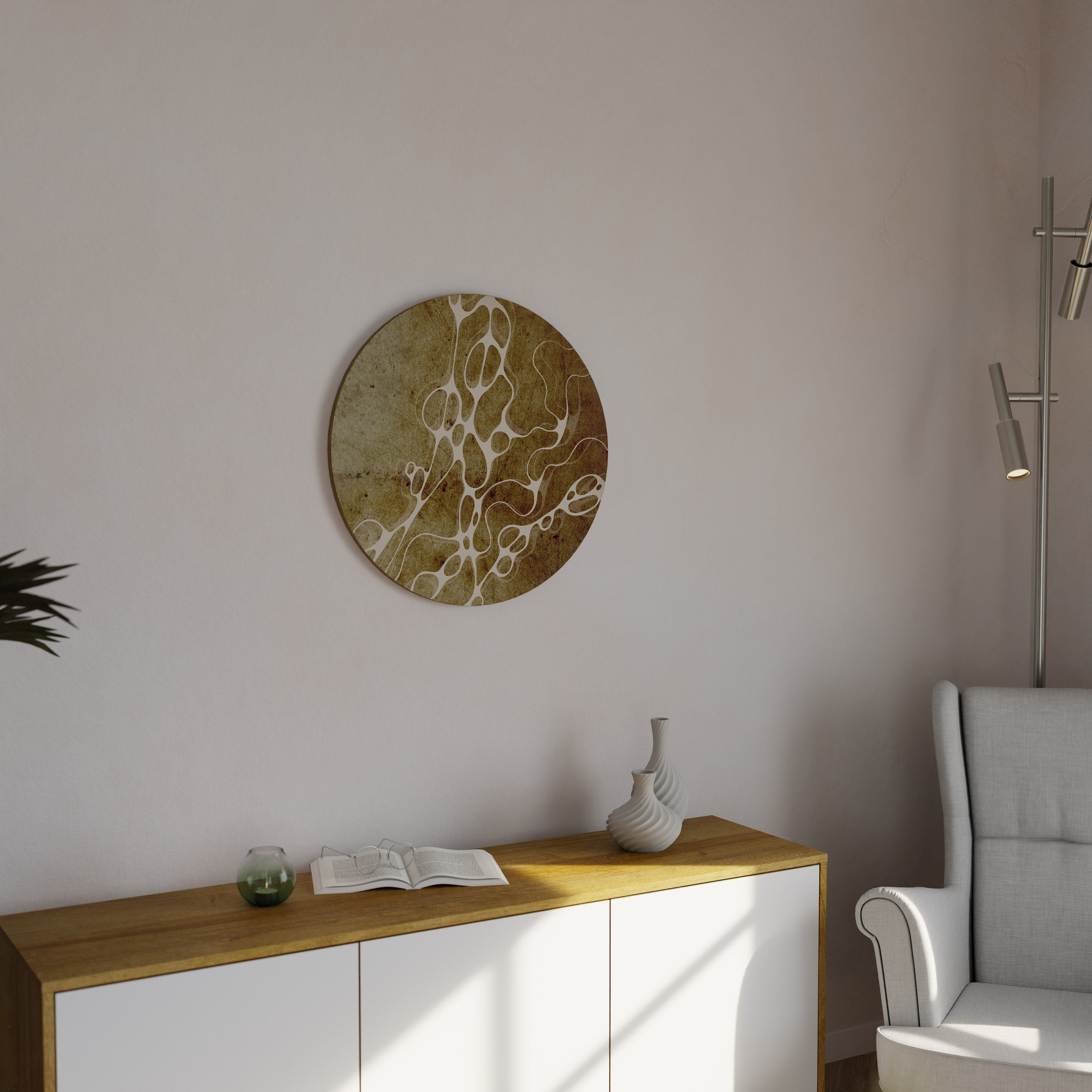 ARCANE ARRAY Round Wall Art