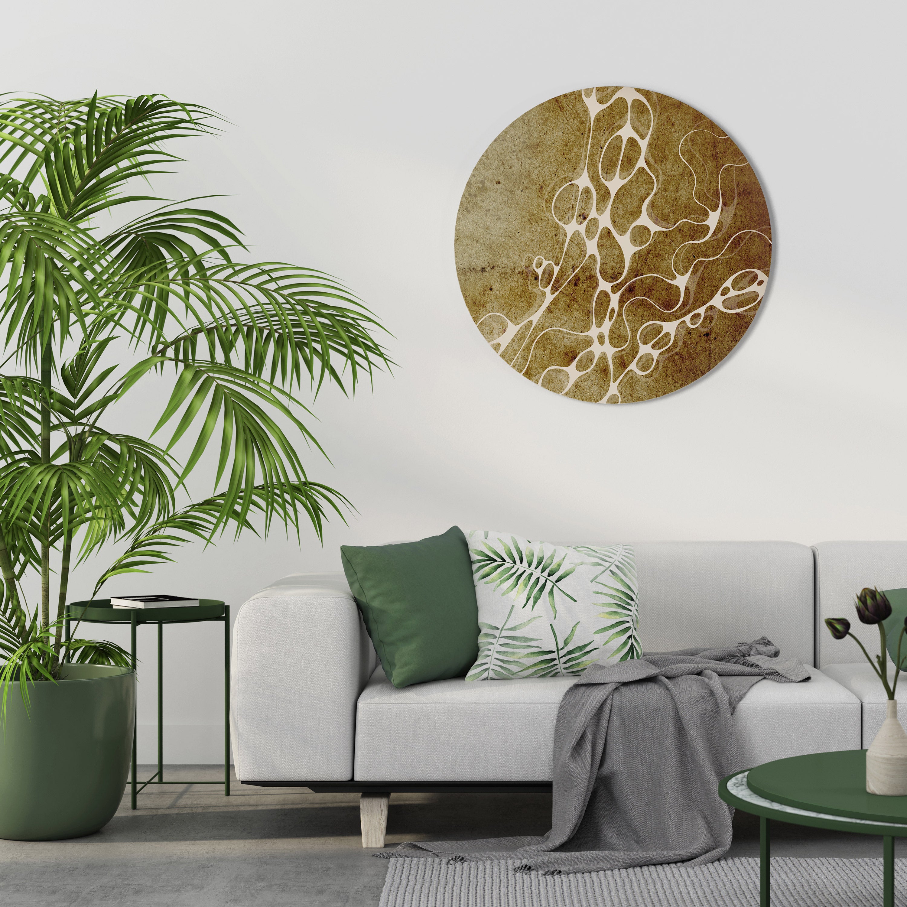 ARCANE ARRAY Round Wall Art