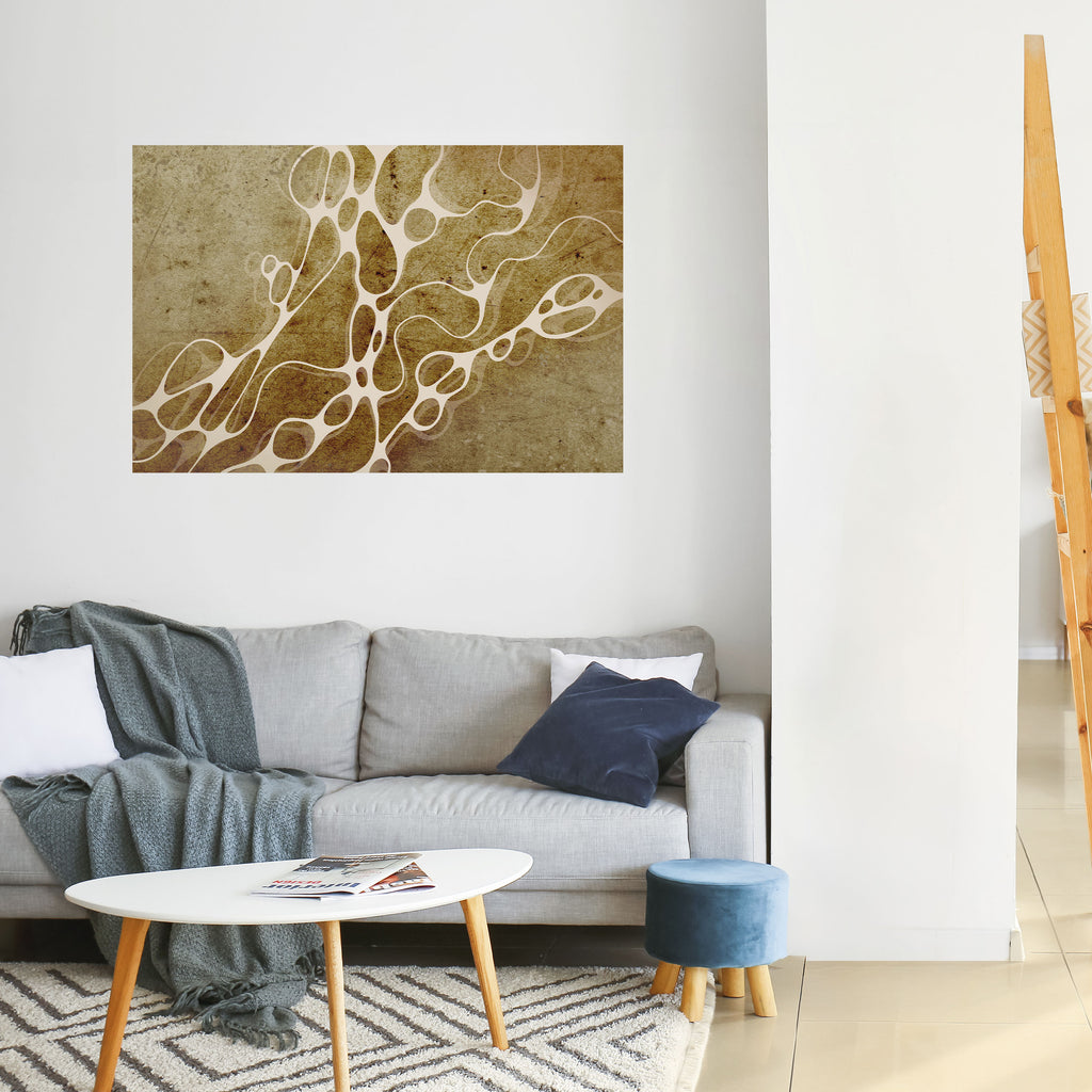 ARCANE ARRAY Peel and Stick Horizontal Poster