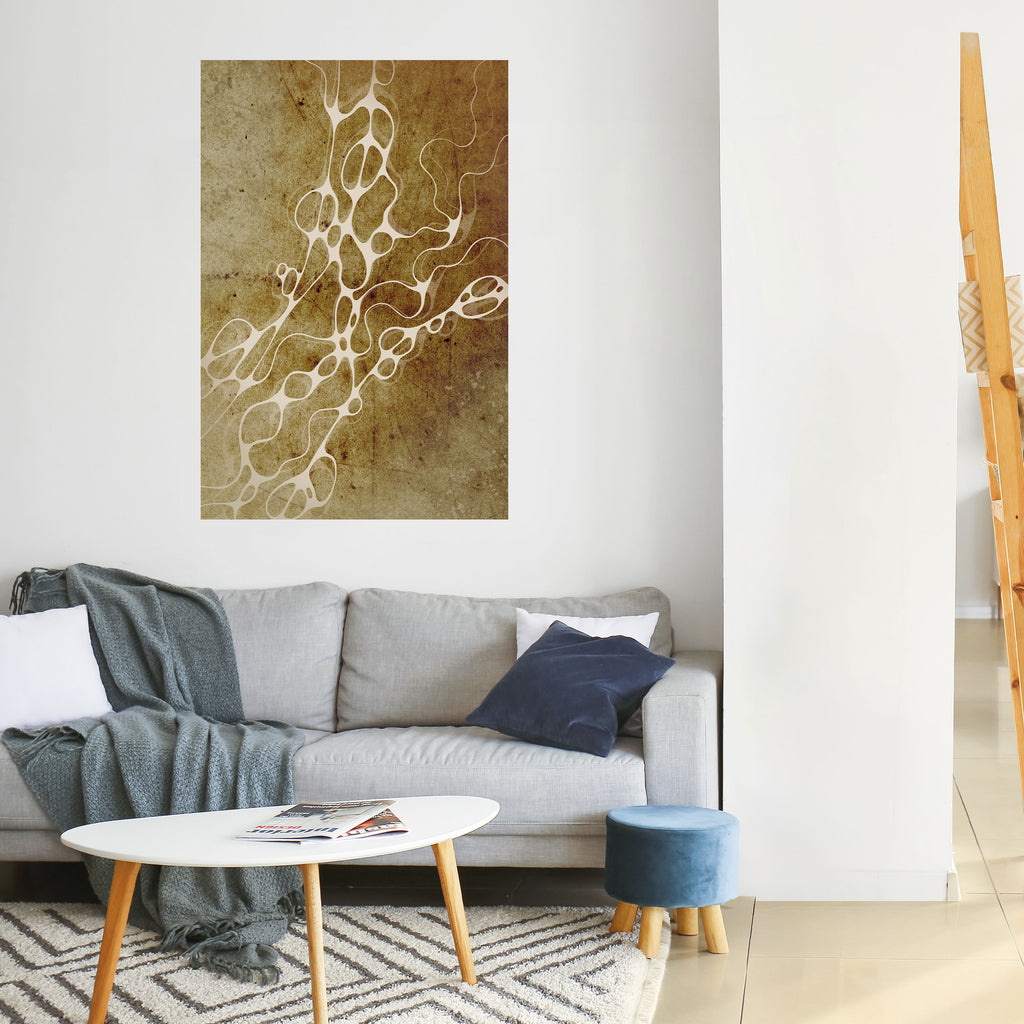 ARCANE ARRAY Peel and Stick Vertical Poster