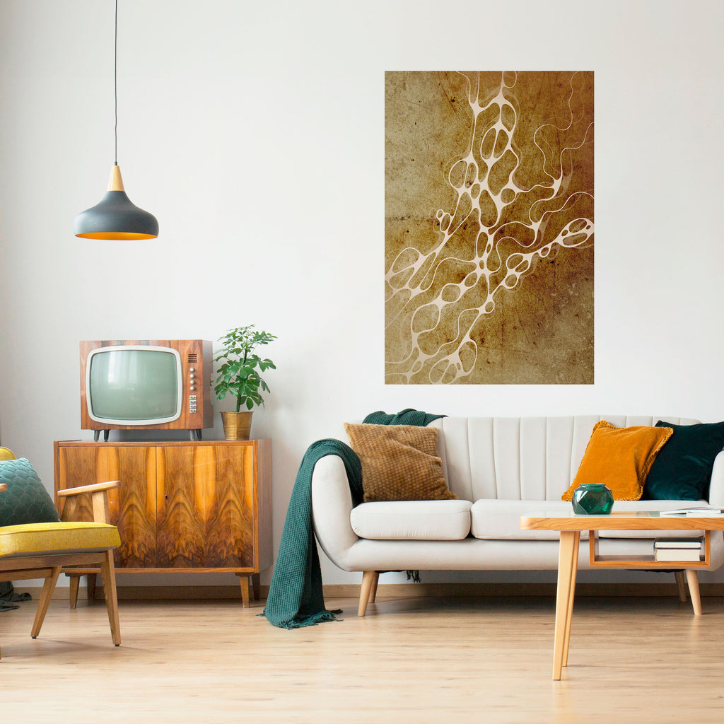 ARCANE ARRAY Peel and Stick Vertical Poster