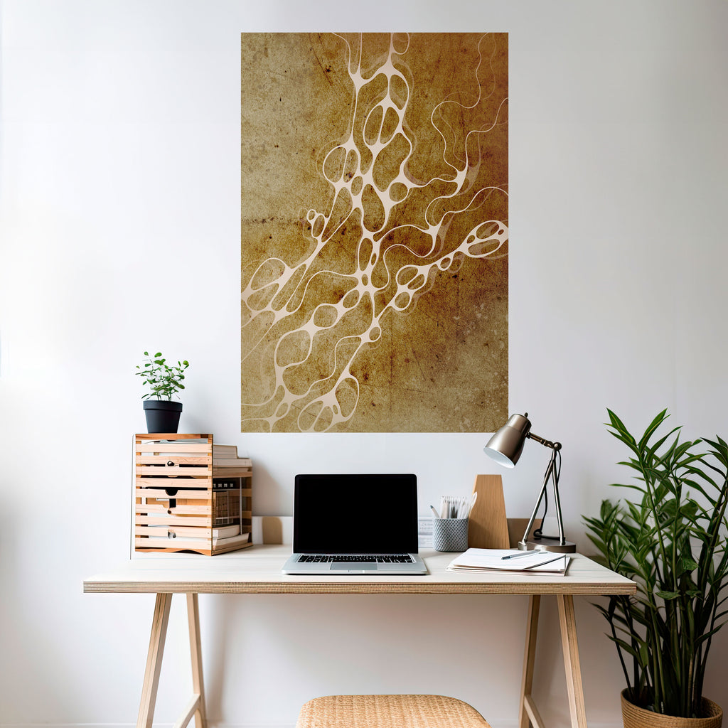 ARCANE ARRAY Peel and Stick Vertical Poster