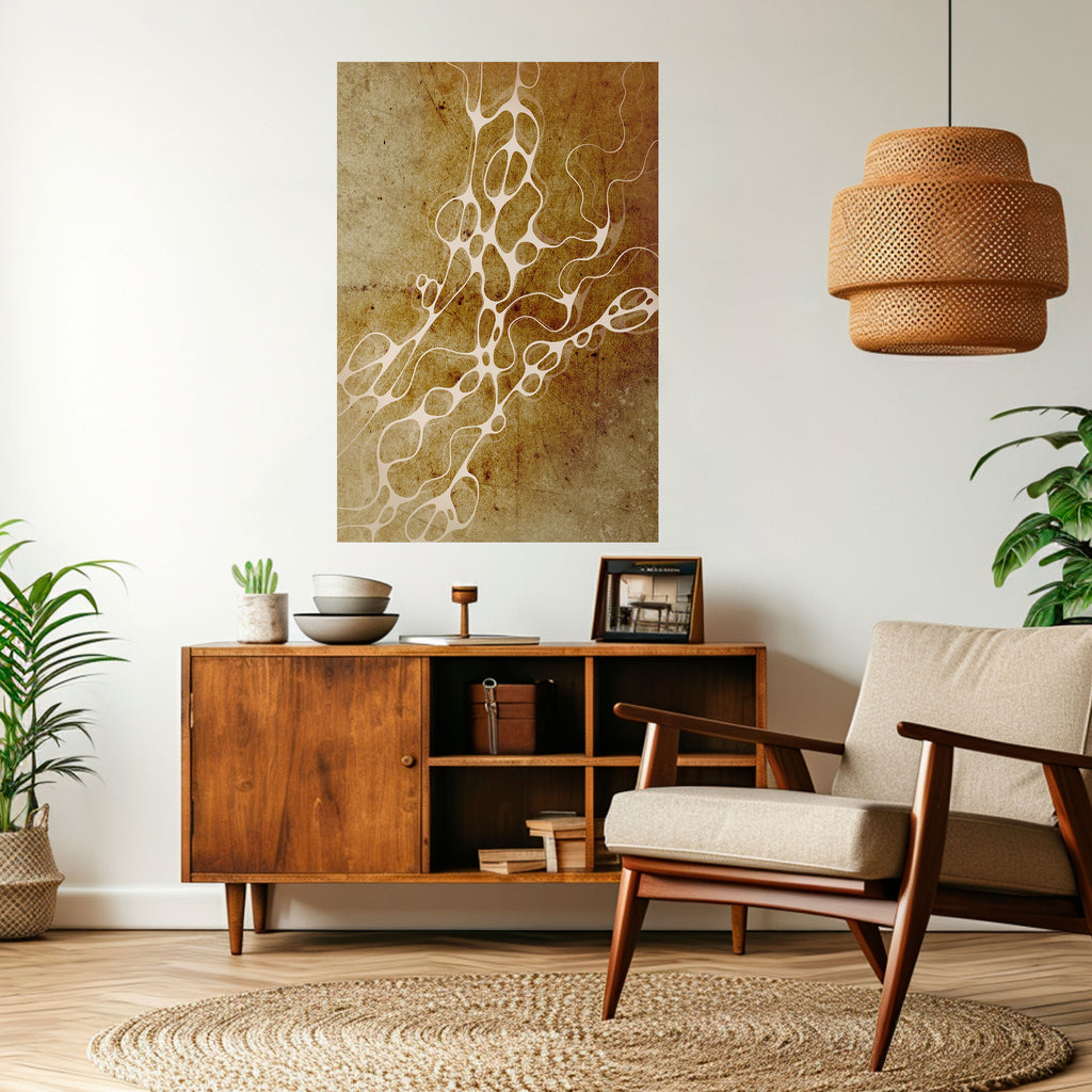 ARCANE ARRAY Peel and Stick Vertical Poster