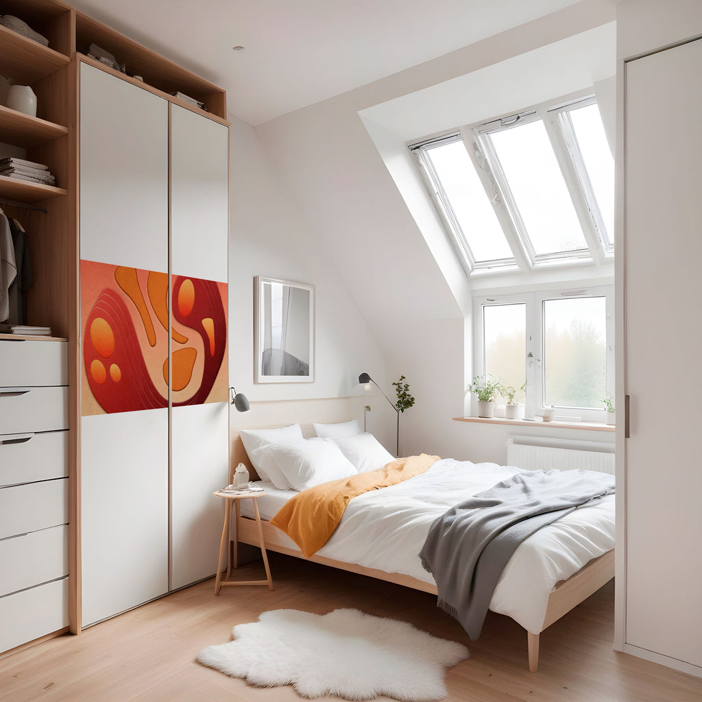 ESTRUCTURA DE INMERSIÓN Póster horizontal autoadhesivo