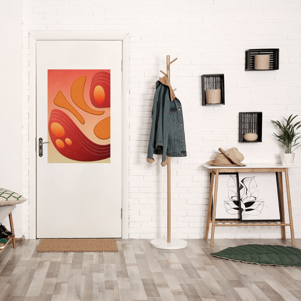 IMMERSION STRUCTURE Peel and Stick Vertical Poster