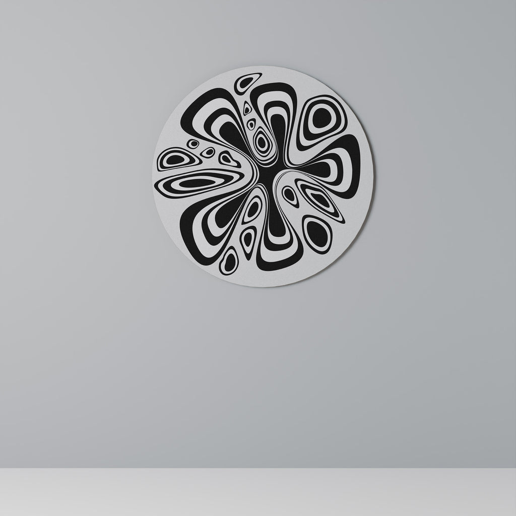 HIPNOTIZING BLOT Round Wall Art