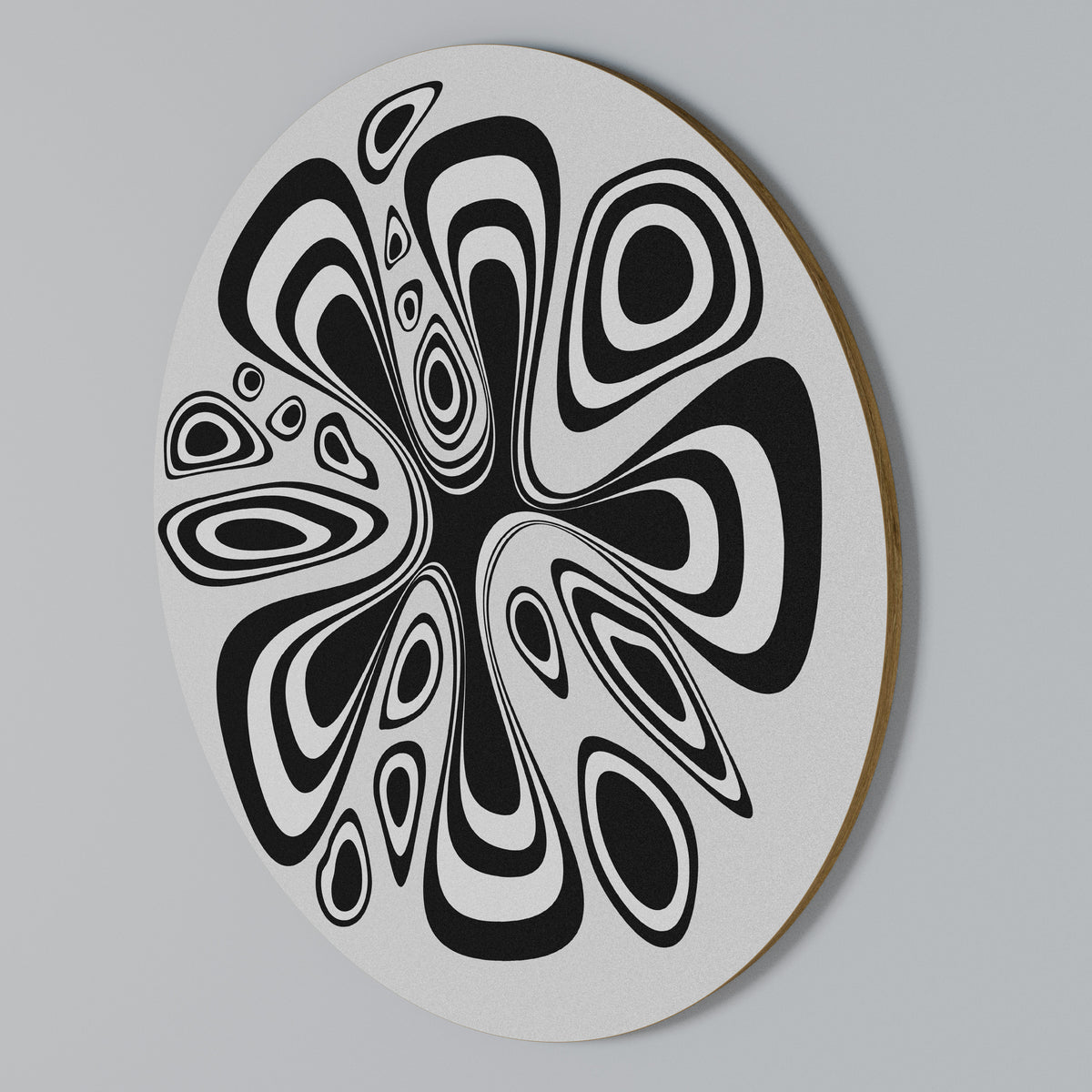 HIPNOTIZING BLOT Arte de pared redondo