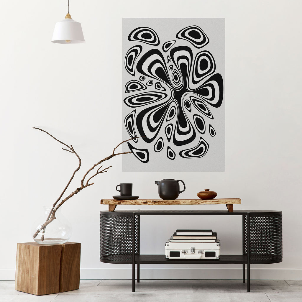 HIPNOTIZING BLOT Peel and Stick Vertical Poster