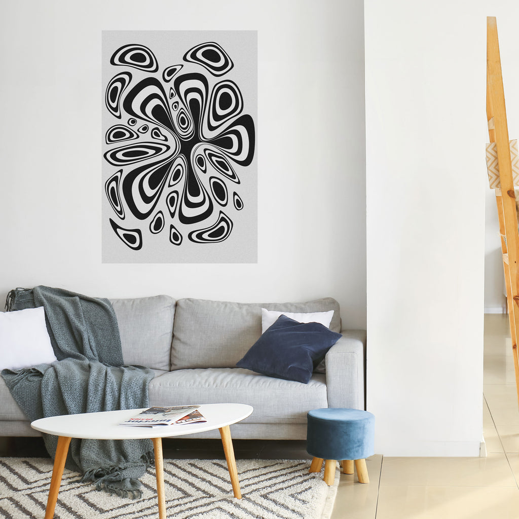 HIPNOTIZING BLOT Peel and Stick Vertical Poster