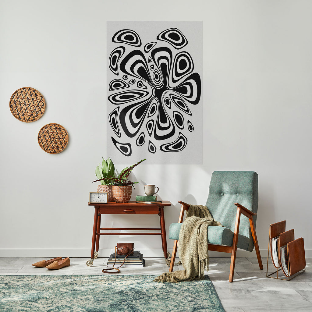 HIPNOTIZING BLOT Peel and Stick Vertical Poster