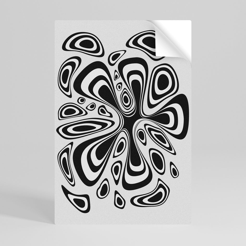 HIPNOTIZING BLOT Peel and Stick Vertical Poster