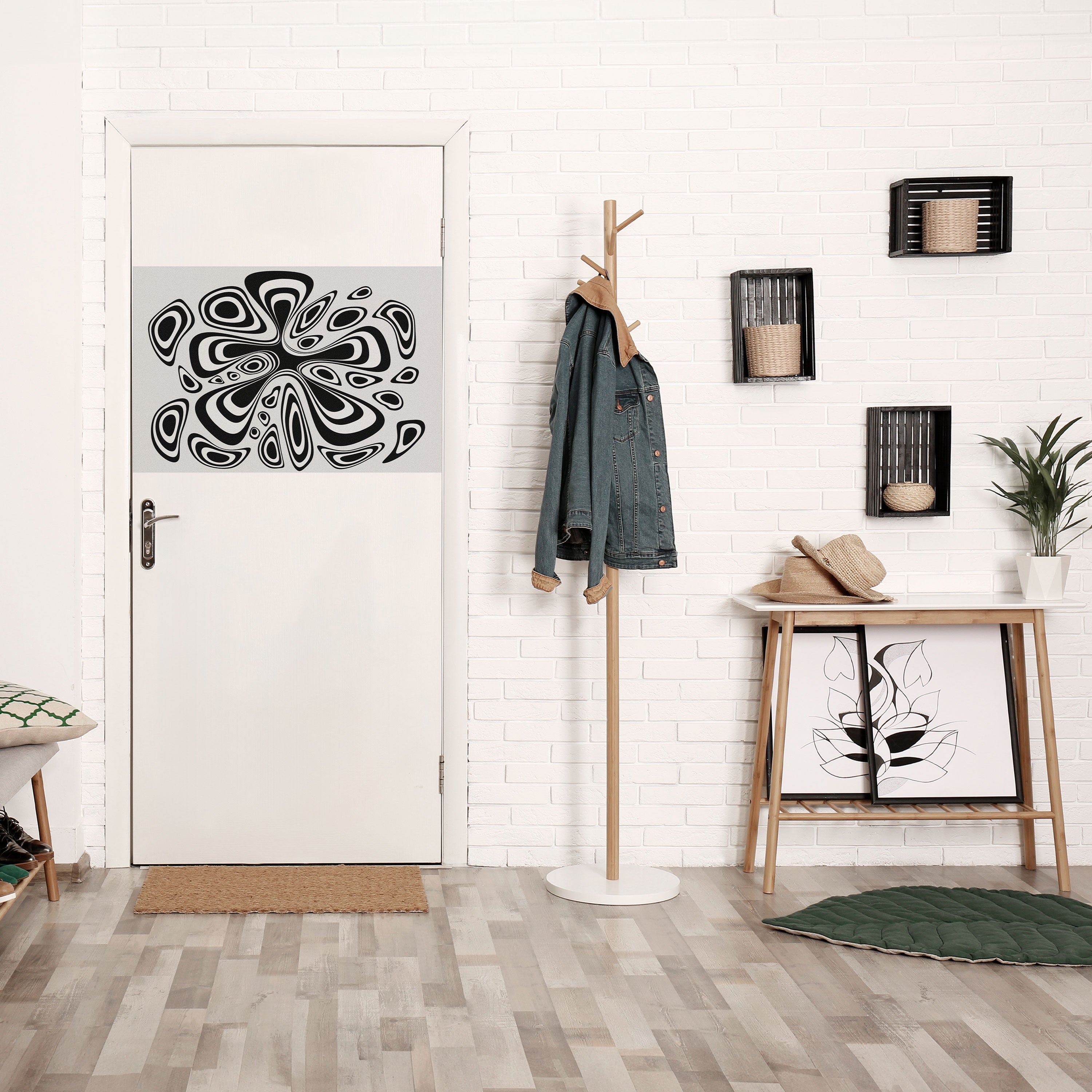 Póster horizontal autoadhesivo despegable HIPNOTIZANTE BLOT