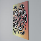 ILLUSIONARY SPLASH Cuadro en lienzo vertical