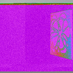 ILLUSIONARY SPLASH Cuadro en lienzo vertical