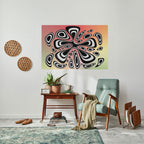 ILLUSIONARY SPLASH Póster Horizontal Adhesivo