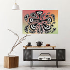 ILLUSIONARY SPLASH Póster Horizontal Adhesivo