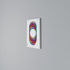 ELIPTICAL GRADIENTS Vertical Canvas Print