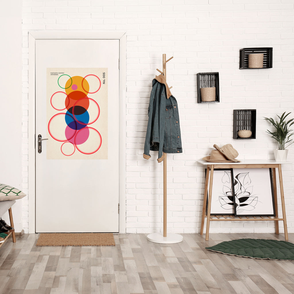 FANTASTIC UNIVERSES Peel and Stick Vertical Poster